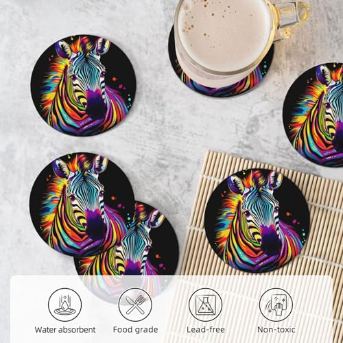 Dessous de verre céramique antidérapant pour protéger table et bar - 6