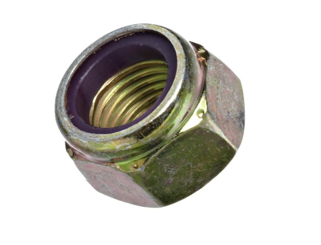 Grade 8 Nylon Insert Hex Lock nut Nut Assortment Plated / 125pcs (Nyloks) Model-RX-2687