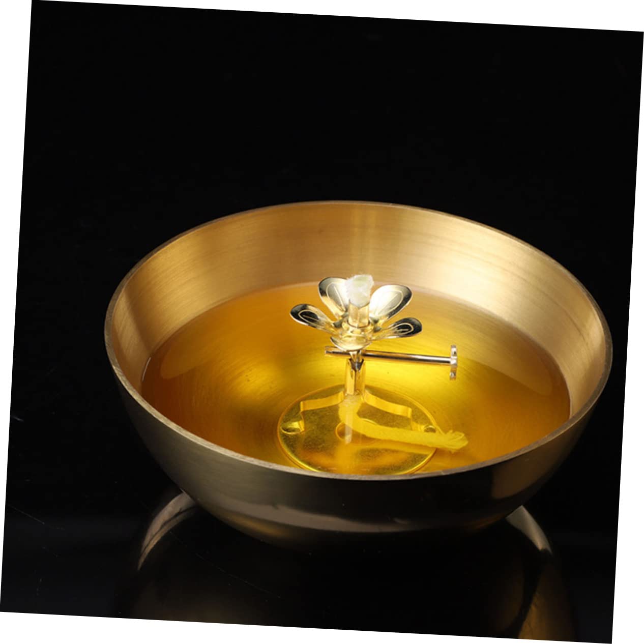 TOPBATHY 2pièces Support De Mèche Pour Lampe à Huile Accessoires Décoratifs Pour Bouddha Support Pour Créer Une Atmosphère Chaleureuse