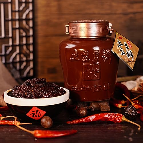 (FIVE-YEAR AGED) Premium Pixian Broad Bean Paste, Chinese Doubanjiang Chili Paste 1.76lb/800g - ORIGINAL IMPORTED from Sichuan
