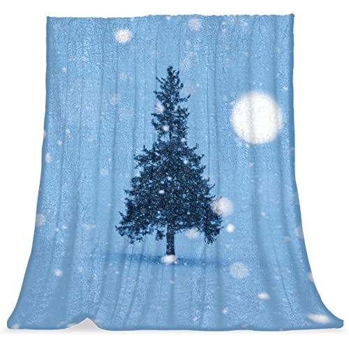 Couverture de lit confort doux et couvre-lit moelleux saison hiver neige - 2