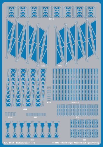 Preisvergleich Produktbild HMV 4467 Lasercut-Detailset für Hafenkräne