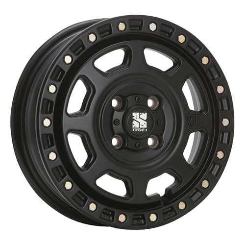 MLJ XTREME-J XJ07 14×4.5J 4H 100 +43 サテンブラック ホイールのみ 1本 単品 エムエルジェイ エクストリーム J 14インチ