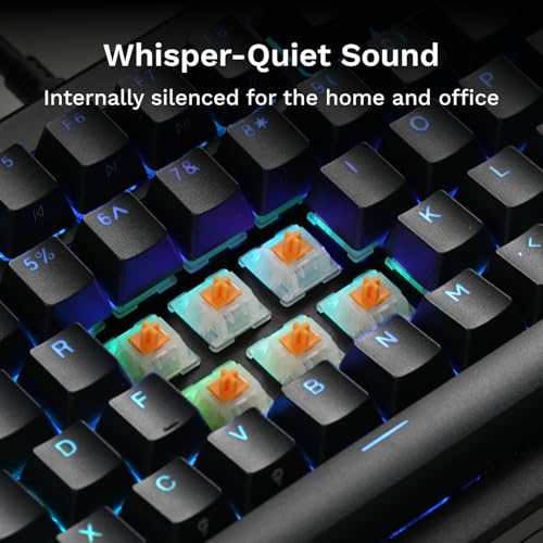Image of Glorious Gaming - Panda Silent Switches (36 PCS) Lubed Tactile Switches for Gaming and Typing, for MX Hotswappable Mechanical Keyboards, 3-Pin Plate Mounted