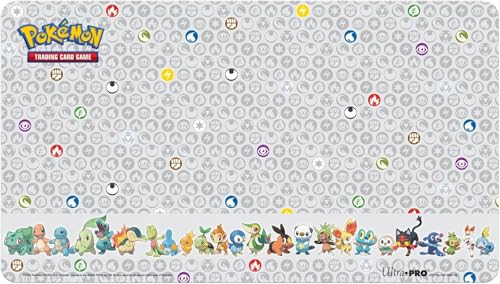 BB-Toy-Trades Compatible avec Pokemon First Partner Playmat Tapis de souris Tapis de souris Set de table (premier partenaire)