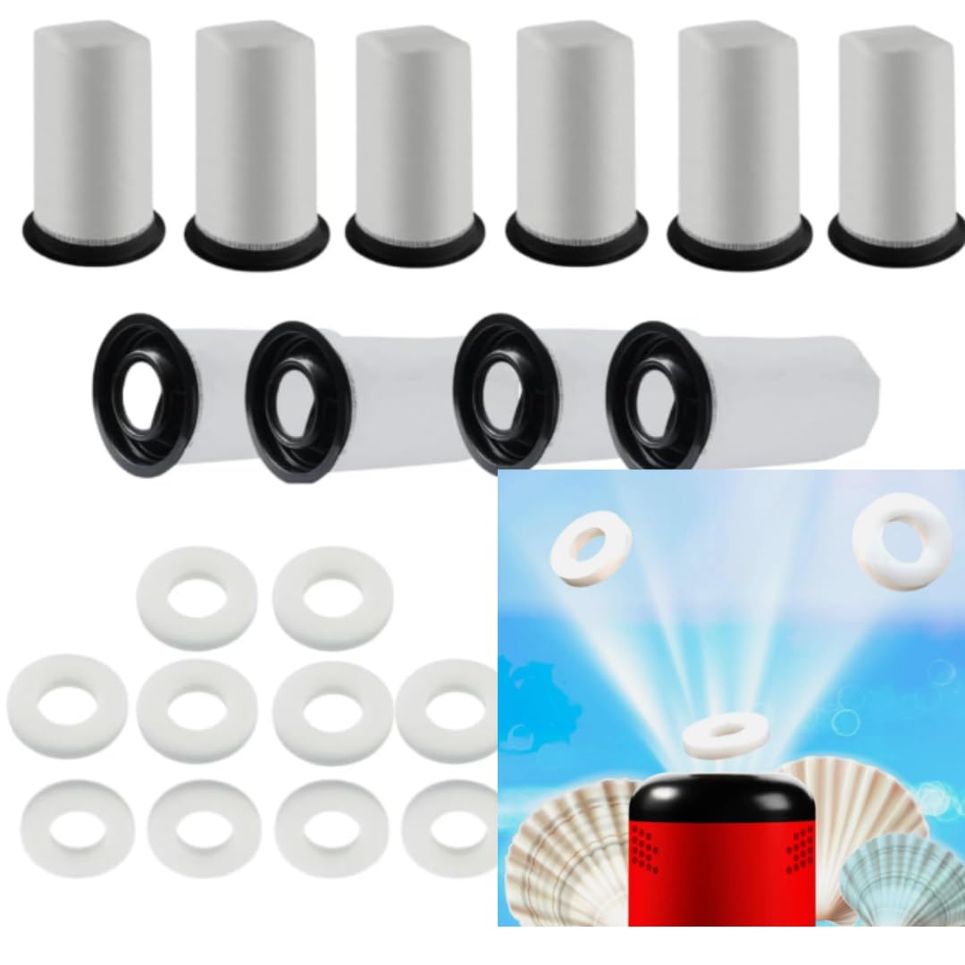 Find A Spare White 10X Pods Hoover Bags And 10X Ocean Scent Air Freshener For Henry Hen100 & Numatic Nq100 Quick Stick Vacuum Cleaner