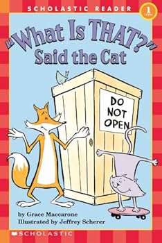 Paperback What is That? Said the Cat (Scholastic Hello Reader, Level 1) Book