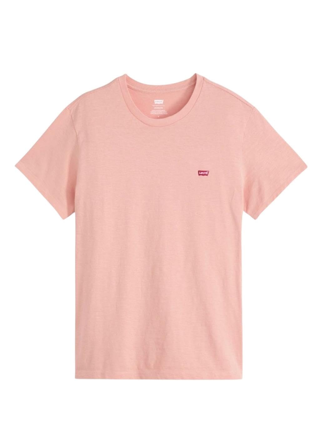 Levi's SS Original HM Tee Shirt, Pink Wood, M Men