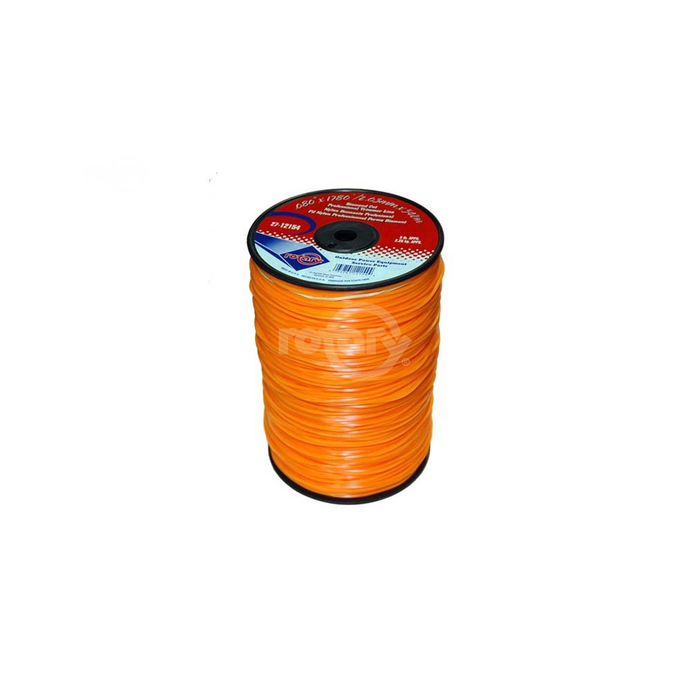 Trimmer Line .080 5# Spool Orange Diamond Line