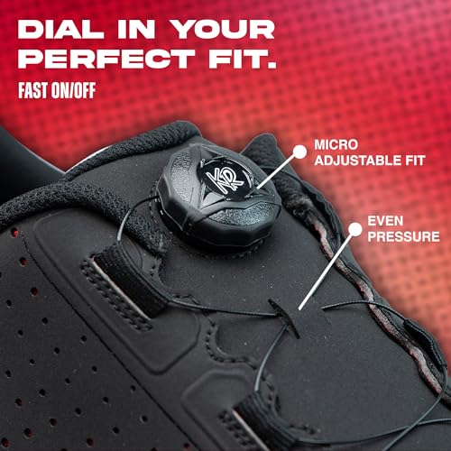 Image of KR Strikeforce Arrow Fast Twist Right Hand Men's Bowling Shoes with #8 Slide Pad on Both Shoes for Right or Left Handed Bowlers