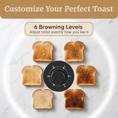 image for Elite Gourmet ECT-3100 4-Slice Long Slot Toaster | Extra Wide Slots fo