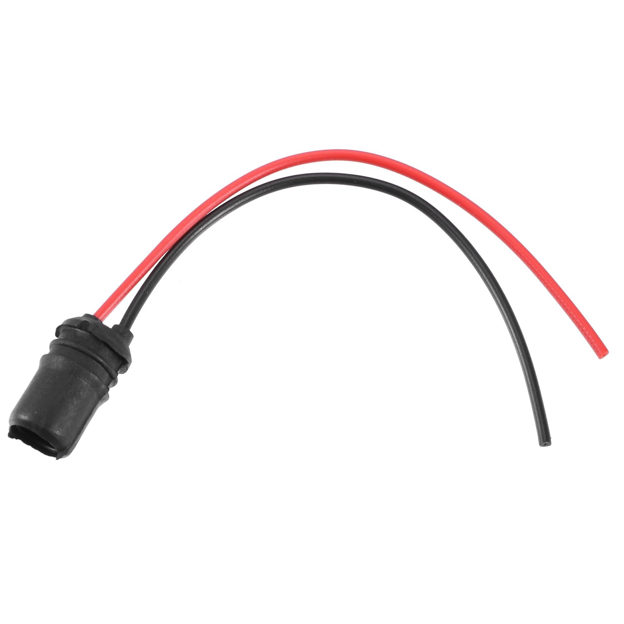 A ABSOPRO T10 501 W5W Car Socket Bulb Extension Socket Holder Plug Lamp Socket Durable Plastic Metal Black
