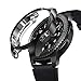 SIRUIBO Case for Samsung Gear S3 Frontier SM-R760, TPU Scractch-Resist Frame Protective Cover Shell for Samsung Gear S3 Frontier/Classic Galaxy Watch 46mm SM-R800 Smartwatch, Black