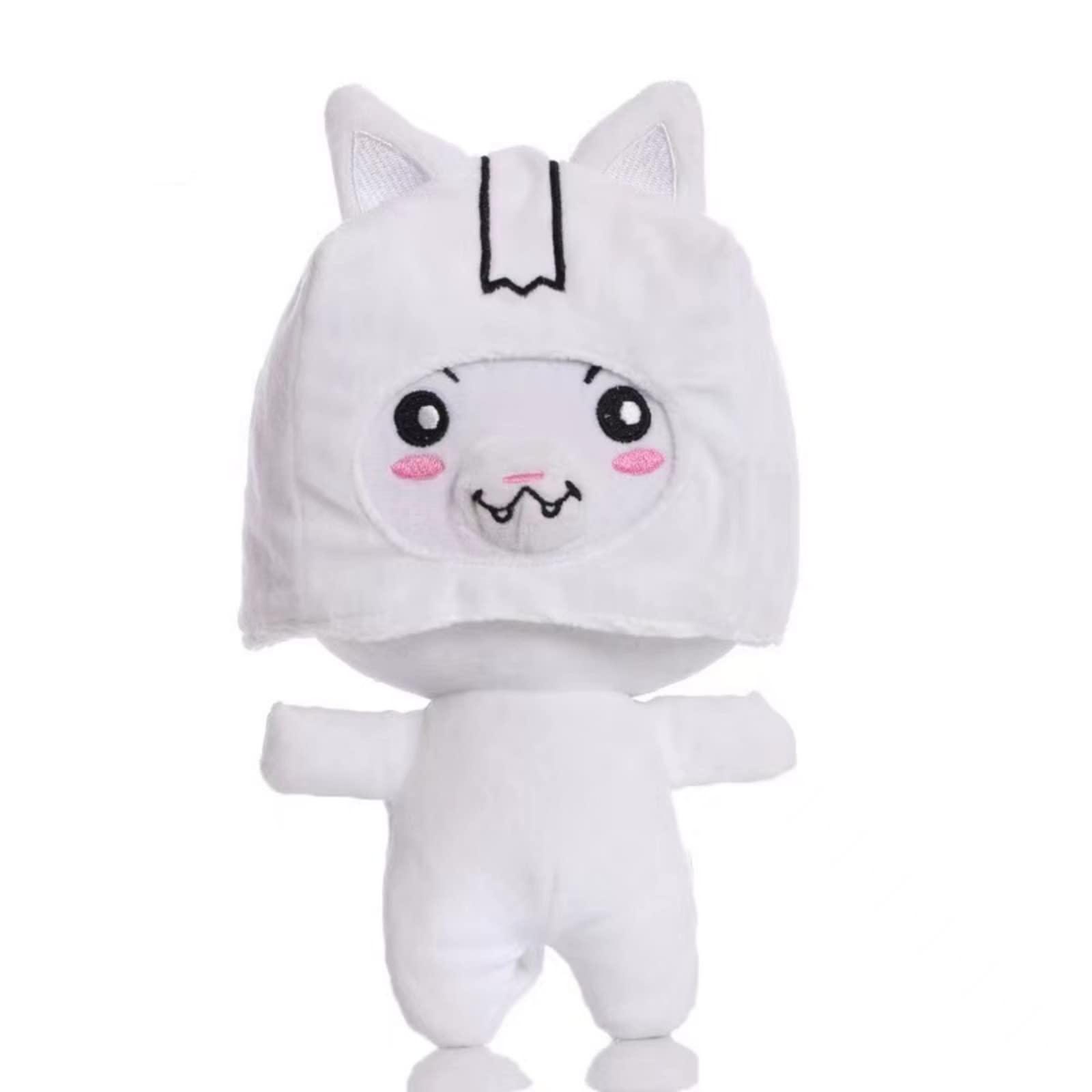 LANKYBOX Plushies Toy,Lanky Toys Foxy Boxy and Rocky,Soft Stuffed Plush Toy with Removable Hood,The Best Holiday Birthday Gifts for Kids and Fans (Luminous Foxy)