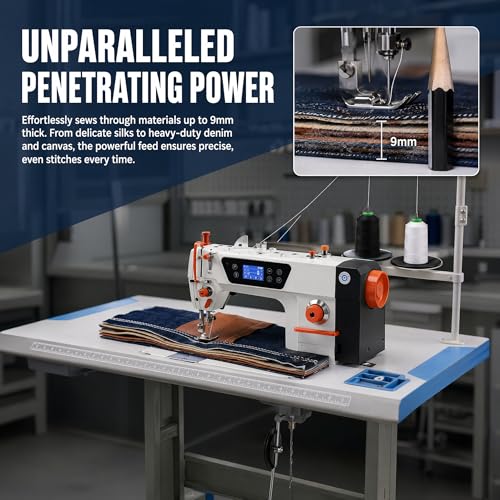 5000 SPM LCD Touch Screen Sewing Machine