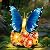 Linkax Fall Decor, Gifts for Women Mom Grandma Sister, Butterfly Statue Solar Lights Outdoor Garden Decor for Outside Yard Patio Balcony Front Porch Home, Gardening Christmas White Elephant Gifts