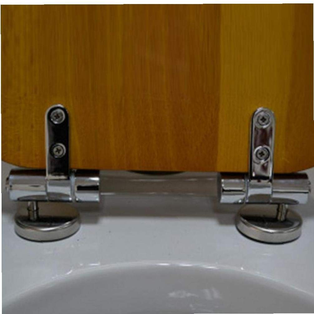 Par universal ajustable de Efecto de asiento de inodoro Bisagras Par Moda Baño Sustituir Accesorios