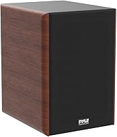 Vista 3 de Pyle Altavoces de audio para el hogar de 5.25 pulgadas, estantería pasiva de 2 vías, potencia máxima de 200 W, tweeter de cúpula de seda de 1