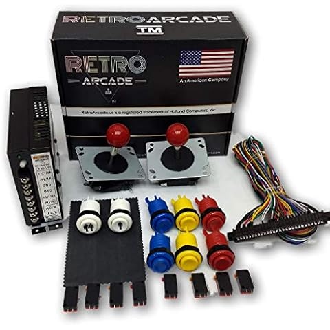 Jamma 412-IN-1, Mame, Retro PI Classic Arcade Multigame-Multicade Arcade Cocktail Game Control kit Cover