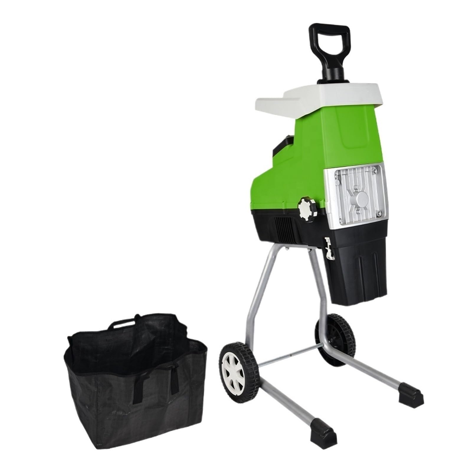 Broyeur Électrique Silencieux 2800W, Petit De Branches Vergers Domestiques, Bois Jardin Avec Fonction Paillis éCrasez Sans Effort
