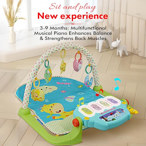Image of StarAndDaisy Walker for Baby 6-24 Months / 2-in-1 Push /playgym Walker for Infants & Toddlers with Hanging Toys, Lights & Music| Sit-to-Stand Learning Walker for Boys & Girls