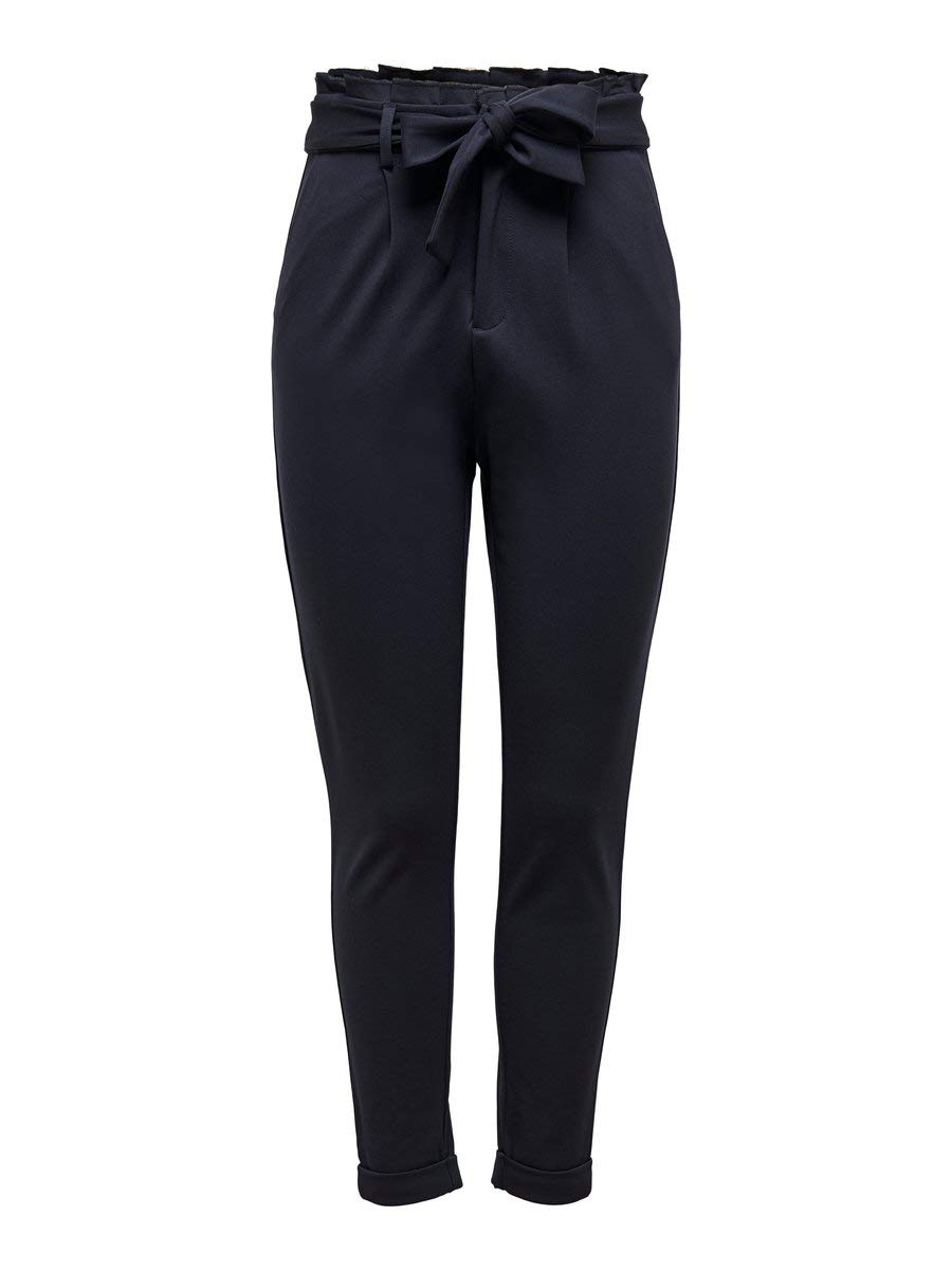 ONLY Petite ONLPOPTRASH EASY - Broek - medium grey/grijs gemêleerd