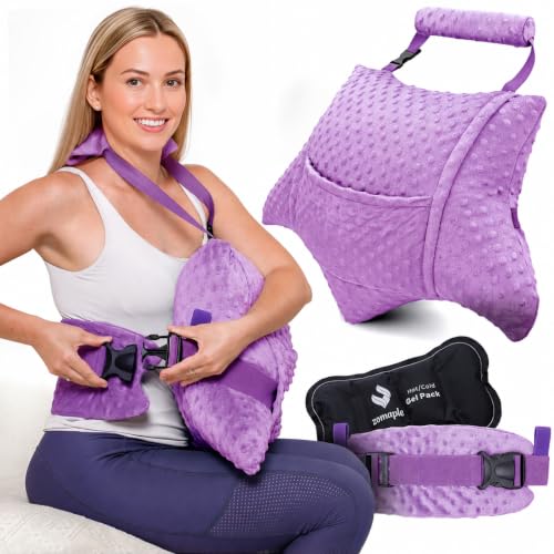 Zomaple 3pc Recovery Pillow with Strap