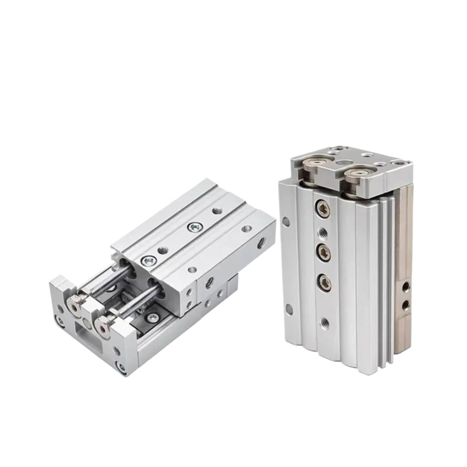 Vérin de guidage coulissant pneumatique MXQ6-10 double effet pour guidage précis