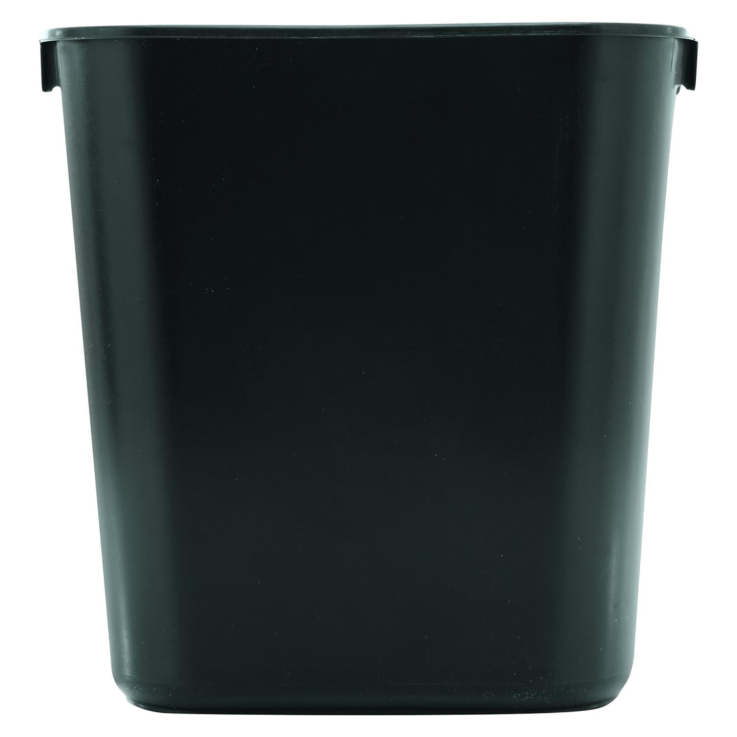 Rubbermaid Commercial Products Fg295500Bla Plastic Resin Deskside Wastebasket, 3.5 Gallon/13 Quart, Black (Pack of 12)