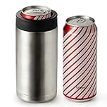 Gteller Can Insulator, Double Wall Stainless Steel Insulated Can Cooler, Beer Bottle Holder 16oz 17oz (17oz-500ml)