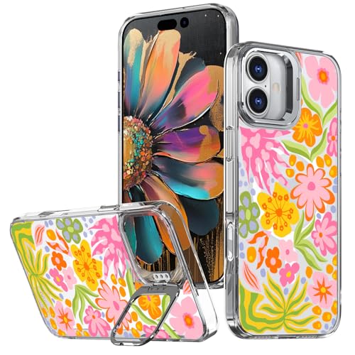 Coque iPhone 16 Pro béquille solide protection appareil photo mince