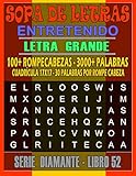 SOPA DE LETRAS ENTRETENIDO: Más Juegos, Para Adultos, Letra Grande Alta...