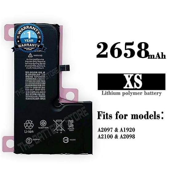 Image of Original Battery for iPhone Xs / A2097 / A1920 / A2100 / A2098 Battery with 1 Year Warranty ****(J00168)