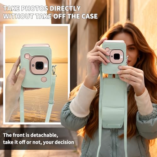 Funda protectora de cuero PU para Mini LiPLAY Fuji miniatura 6