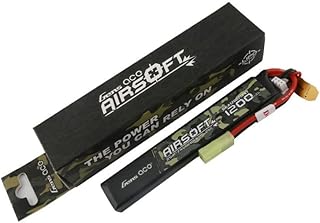 Gensace Lipo Battery 1200 mAh 7.4 V 2S 25C