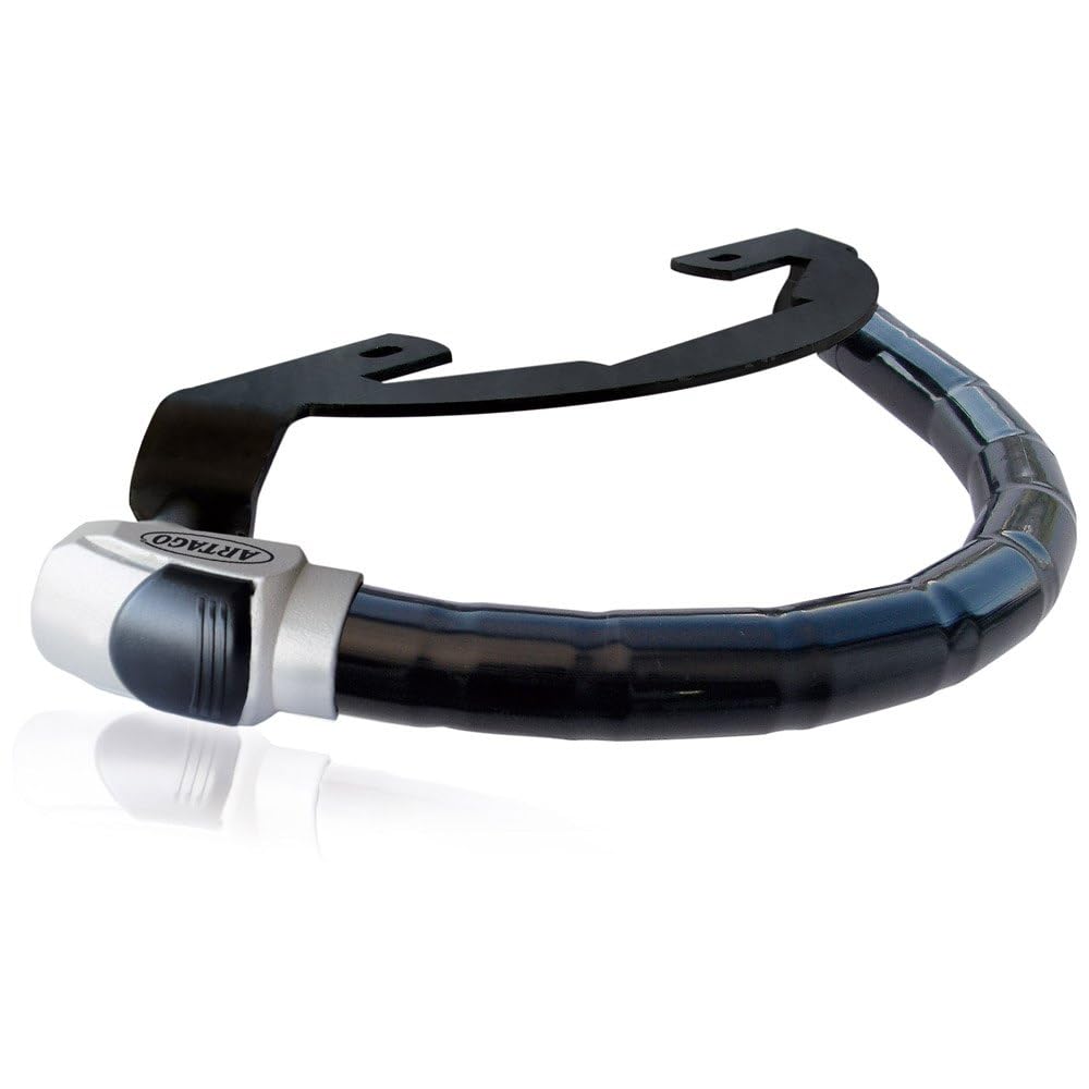 Artago 778STY Antivol de Guidon pour Moto, Practic Style + Support pour Vespa GTS 125/200 / 250i / 300i à partir de 2003, GTV 30