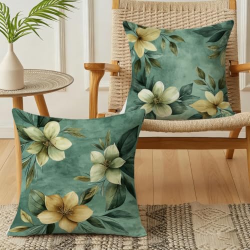 Housse de coussin 55x55 en lin lavable pour protéger et décorer canapé - 4