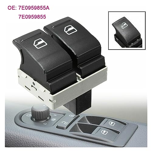 Bouton de commutation de commande de vitre électrique pour Transporter T5 T6 7E0959855