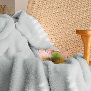 Super-Soft-Dog-Blankets-for-Small-Dogs-Small-Cat-Blanket-Washable-for-Couch-Protection-Plush-Sherpa-Fleece-Puppy-Blanket-Light-Gray-S - Cucciolini Doodles Super-Soft-Dog-Blankets-for-Small-Dogs-Small-Cat-Blanket-Washable-for-Couch-Protection-Plush-Sherpa-Fleece-Puppy-Blanket-Light-Gray-S