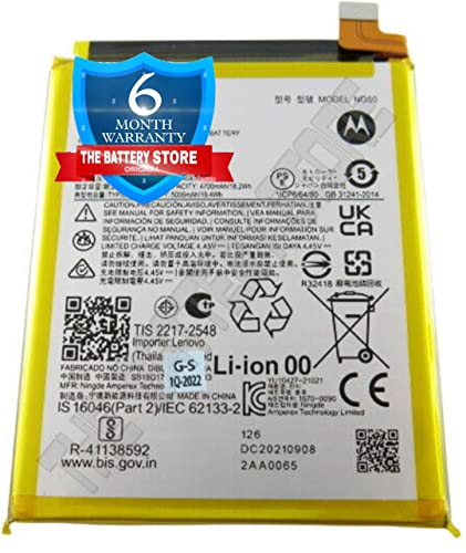Image of THE BATTERY STORE Orignal Battery for Motorola Moto G71 5G Battery NG50 Battery with 6 Months Warranty (for Moto NG50)