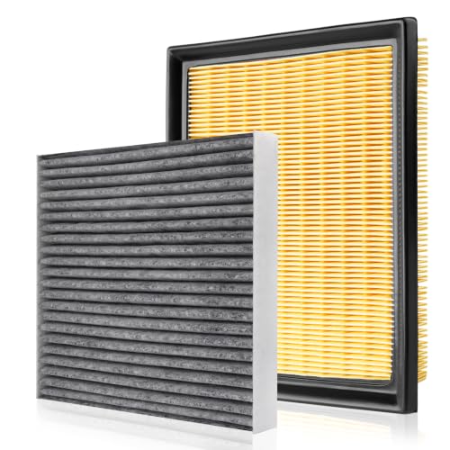 Image of Cabin & Engine Air Filter Combo for Prius 10-15, Prius V 12-17, RAV4 16-18 | for Lexus NX300h 2015-2021, CT200h 2011-2017, Replace #CF10285 17801-37020, Air Filter Kit Replacement Car Accessories