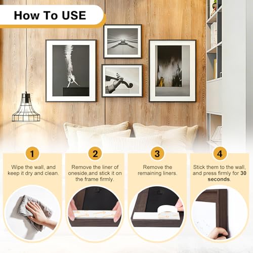 Image of SummerBrite 20 Pairs White Hook and Loop Strips with Adhesive, 1 x 5 Inch Heavy Duty Sticky Back Tape, Strong Mounting Fasteners for Classroom, Photos & Glass, Waterproof Interlocking Strips