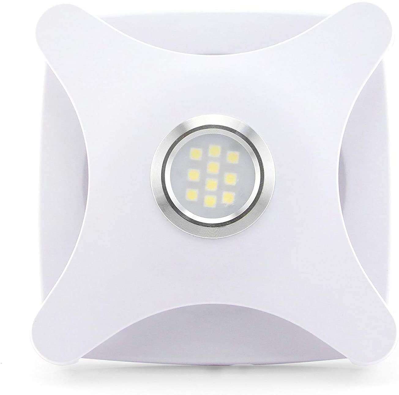 Ventilation Extractor Fan 4 Inch - 100mm Ceiling Wall Bathroom Inline Duct Exhaust Fan with 3W LED Light