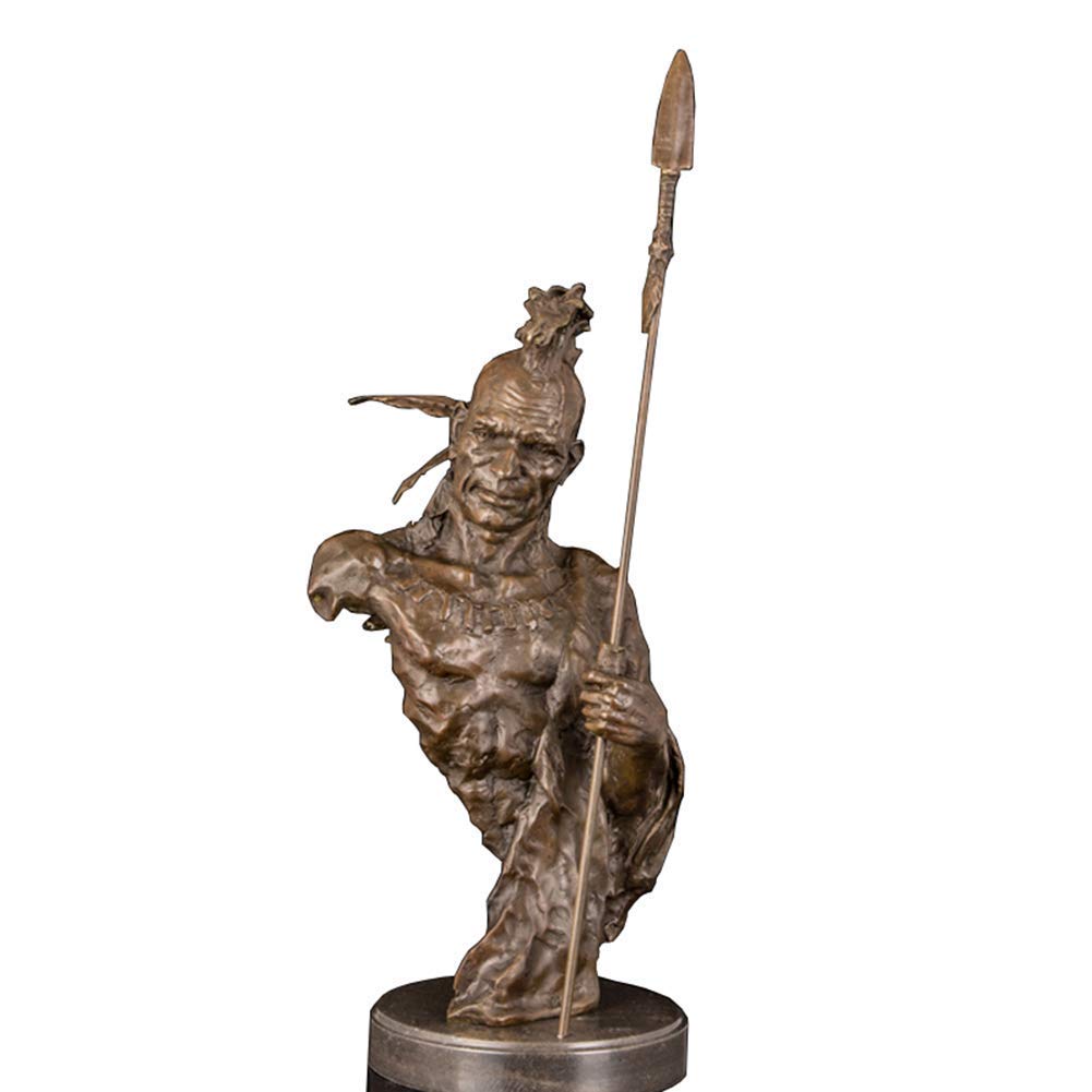 Buy Indian Statue Model, Native American Indian Statue Indian Warrior