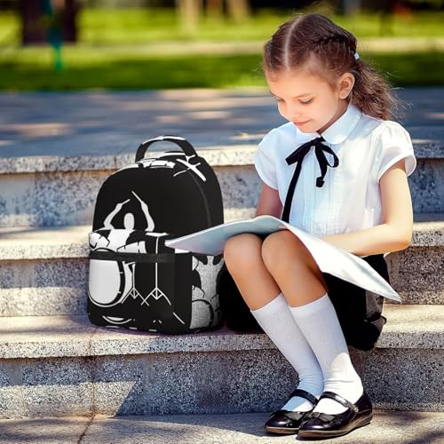 Sac à dos enfant confortable imprimé batteur pour écolière