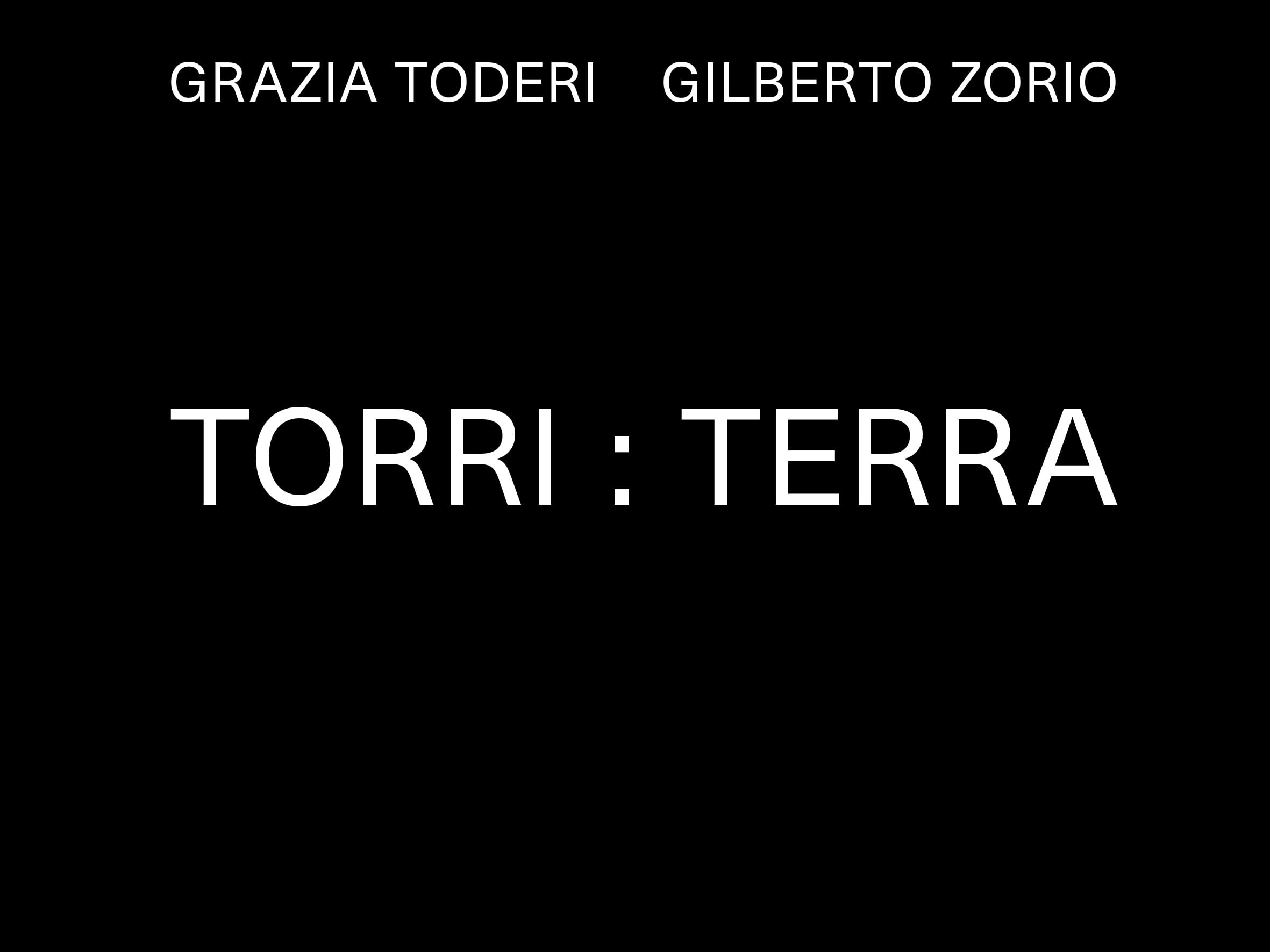 Grazia Toderi. Gilberto Zorio. Torri:Terra : Comprendre l'installation d'art in situ