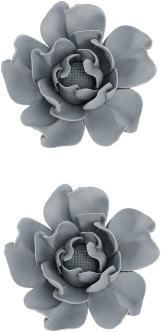 COSMEVIVI 2 Pieces Ceramic Wall Decoration Wall Hanging Unique Figure