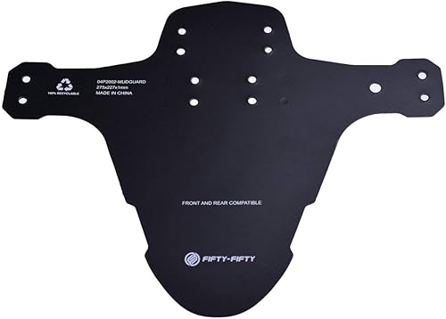 Miniatura 8 de FIFTY-FIFTY Guardabarros para bicicleta de montaña, guardabarros MTB, guardabarros delantero y trasero compatible con bicicleta, se adapta a 26,