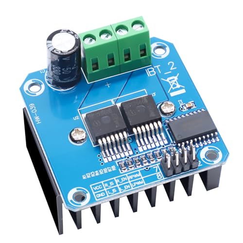 BTS7960 Pilote de Moteur modules Binghe 43A BTS7960 Haute Puissance Double DC Stepper Motor Driver Module Module de Pilote de Voiture Intelligente pour Limite...