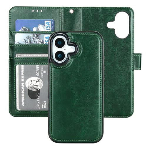 Coque portefeuille amovible iPhone 17 antichoc et anti-RFID Bocasal